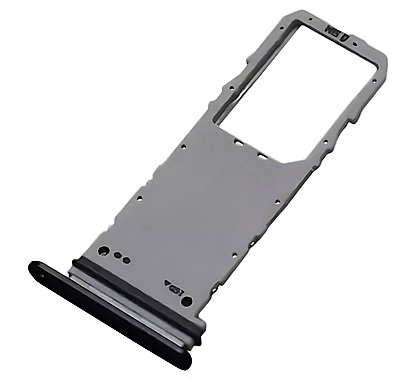 For Samsung Galaxy Note 10 - Replacement SIM Card Tray Holder - Black