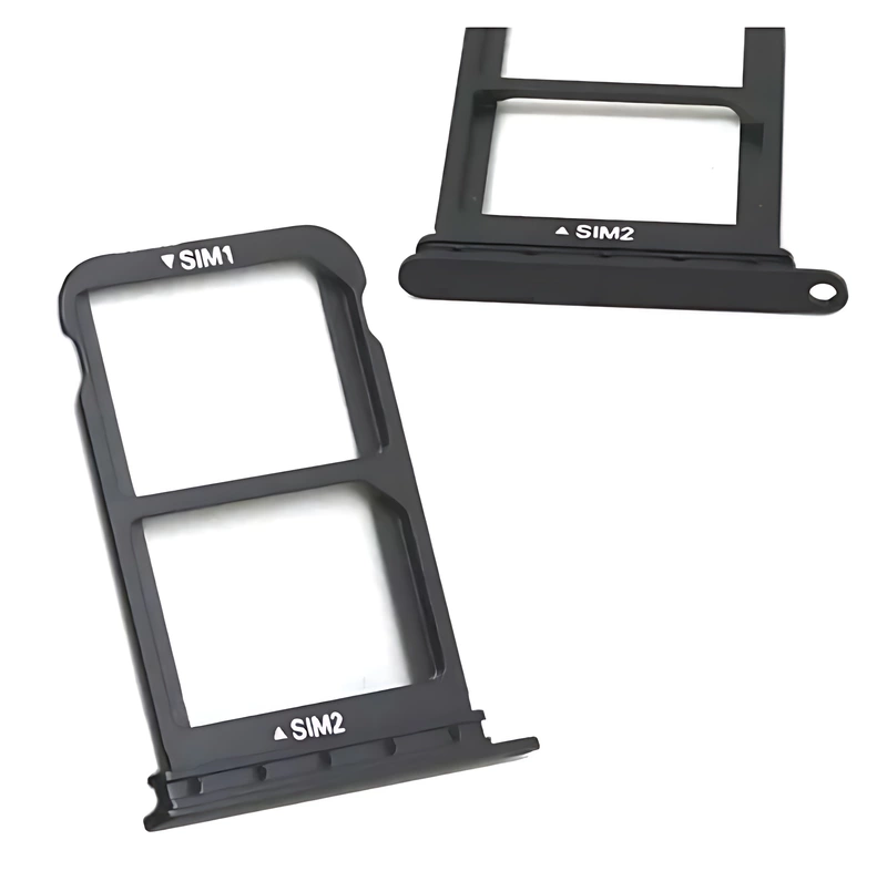For Huawei P20 Pro - Replacement Dual SIM Card Tray Holder - Black