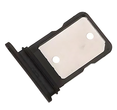 Google Pixel 4 , 4 XL - Replacement SIM Card Tray - Black