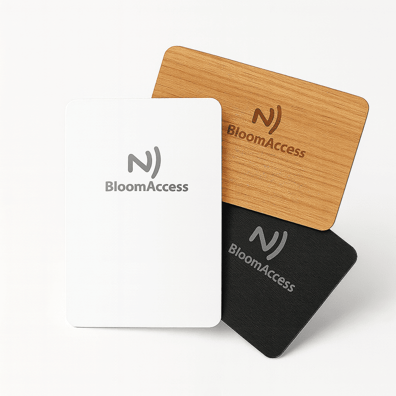 BloomMifare NFC-Zutrittskarten – Premium Zutritt in Stil & Sicherheit