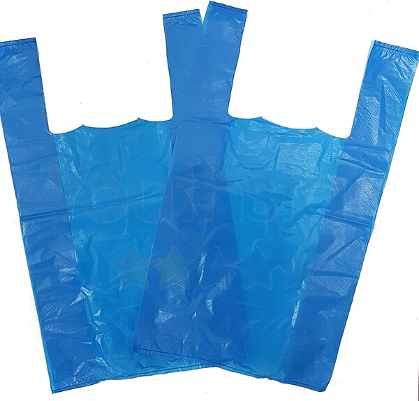 Alder Blue Carrier Bags