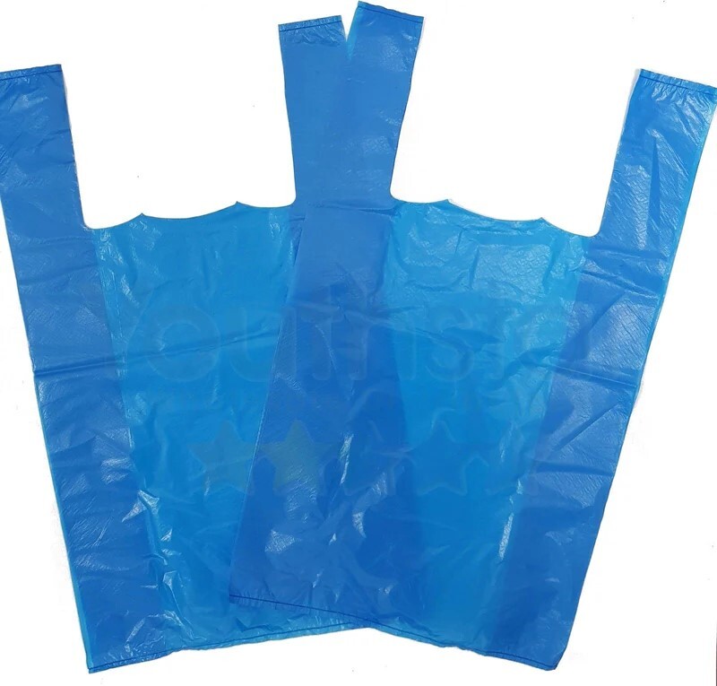 Alder Blue Carrier Bags