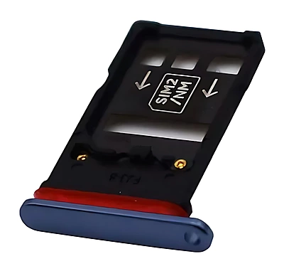 Huawei Mate 20 X - Replacement Dual SIM Card Tray - Blue