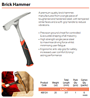 Brick Hammer