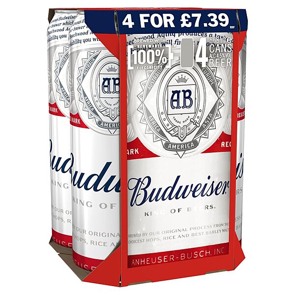 Budwiser Pint £7.39