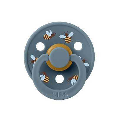 BIBS Pacifier Studio Colour 2 PACKBumblebee Latex size 3 Breeze Sky Mix BIBS Pacifier Studio Colour 2 PACKBumblebee Latex size 3 Breeze Sky Mix
