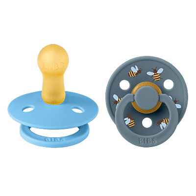 BIBS Pacifier Studio Colour 2 PACK Bumblebee Latex size 2 Breeze Mix