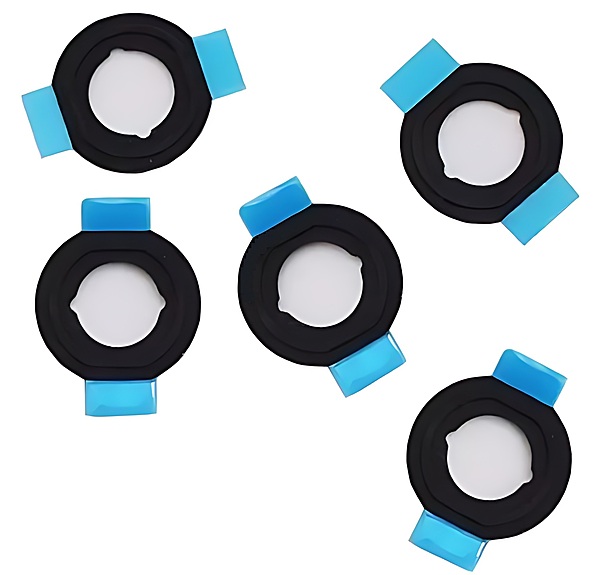 For iPad Mini - Mini 2 - (5 Pack) Home Button Rubber Spacer Seal With Adhesive