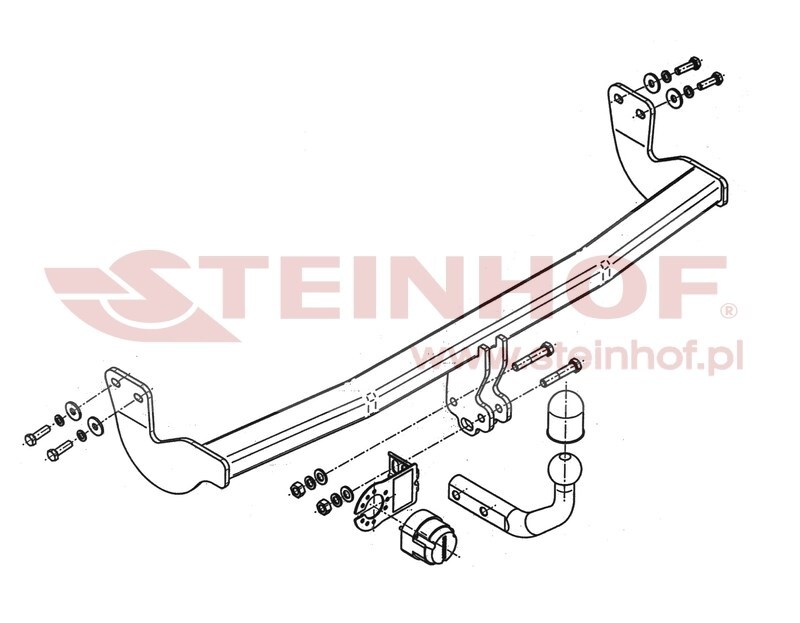 Citroen C3 II 5D Tow Bar (2009-2016) C-010