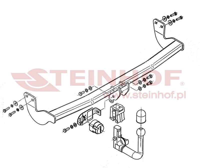 Citroen C3 II 5D Tow Bar (2009-2016) C-011