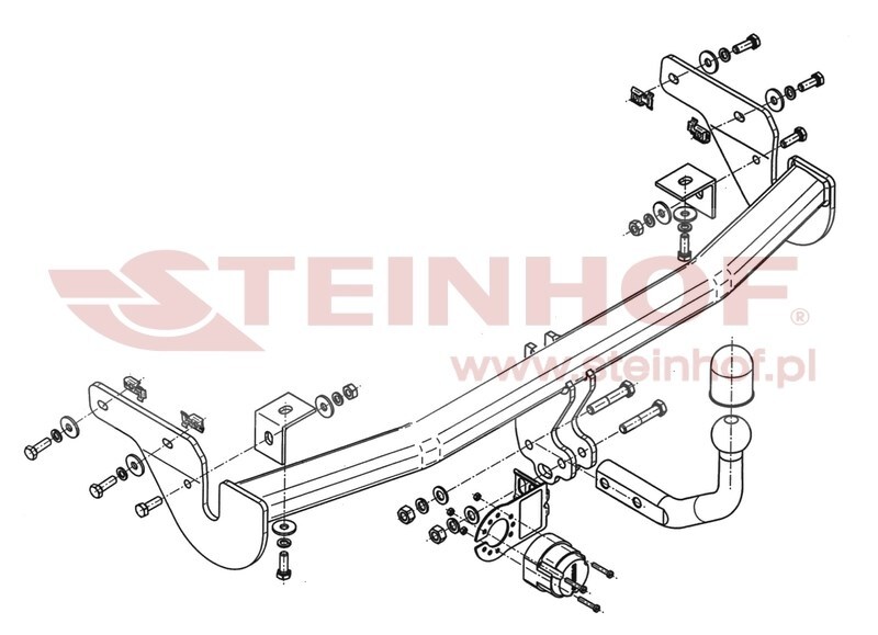 Citroen C3 Picasso Tow Bar (2009-2017) C-012