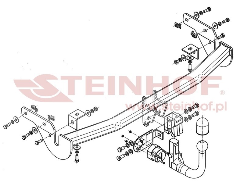 Citroen C3 Picasso Tow Bar (2009-2017) C-013