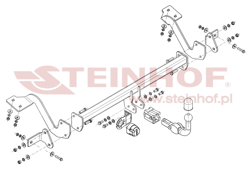 Citroen Berlingo III (M)
(length 4403 mm) Tow Bar (2018-®) C-024