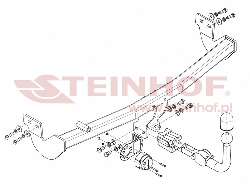 Citroen C3 5D Tow Bar (2002-2005) C-031
