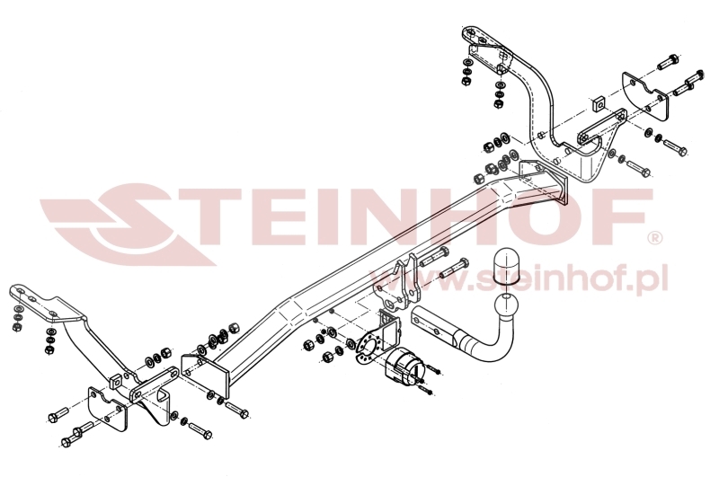 Citroen C4 Grand Picasso Tow Bar (2006-2013) C-041