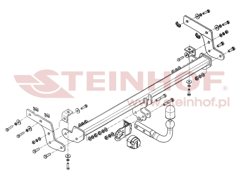 Peugeot 301 4D Tow Bar (2012-®) C-045
