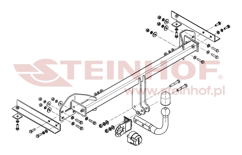 Chevrolet Aveo 3/5D Tow Bar (2011-®) C-252