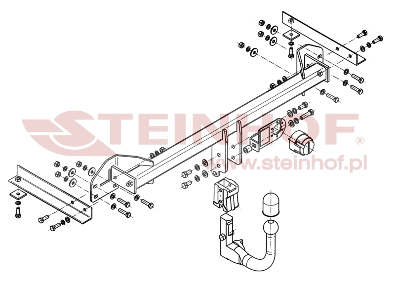Chevrolet Aveo 3/5D Tow Bar (2011-®) C-253