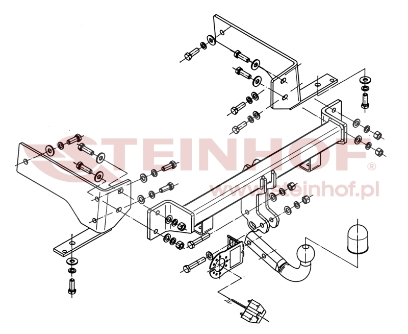 Chevrolet Captiva Tow Bar (2006-2013) C-255