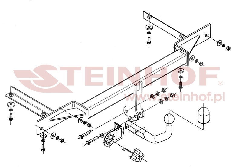 Chevrolet Cruze 4D Tow Bar (2009-®) C-260