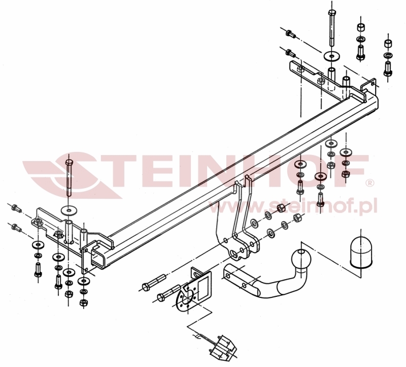 Chevrolet Lacetti 5D Tow Bar (2004-2010) C-270