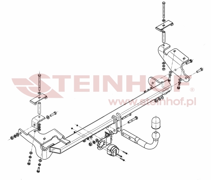 Chevrolet Epica 4D Tow Bar (2006-2009) C-276
