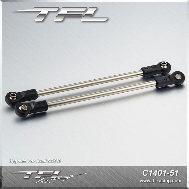 TFL SCX10 114.5mm Titanium Linkage Rods TFL SCX10 114.5mm Titanium Linkage Rods