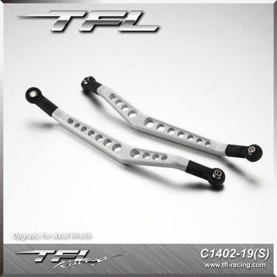 TFL Wraith Aluminium Upper Linkage Rod Set (Silver) TFL Wraith Aluminium Upper Linkage Rod Set (Silver)