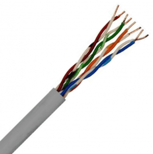 CAT5e 305M DRUM OF CCA CABLE GREY