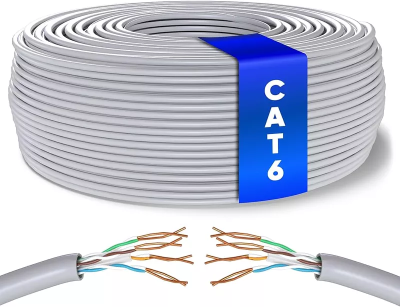 CAT6 UTP 305m PURE COPPER CABLE GREY