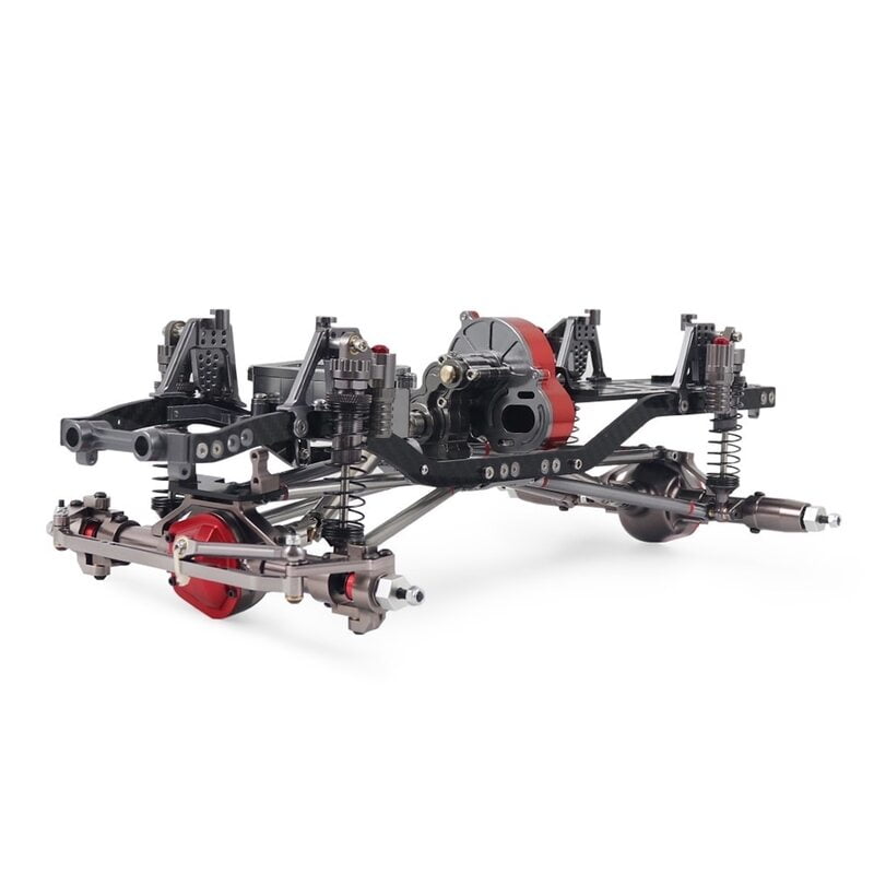 1/10 RC Crawler Car 313mm 312mm 12.3" Wheelbase Metal Chassis Frame Suspension 1/10 RC Crawler Car 313mm 312mm 12.3" Wheelbase Metal Chassis Frame Suspension