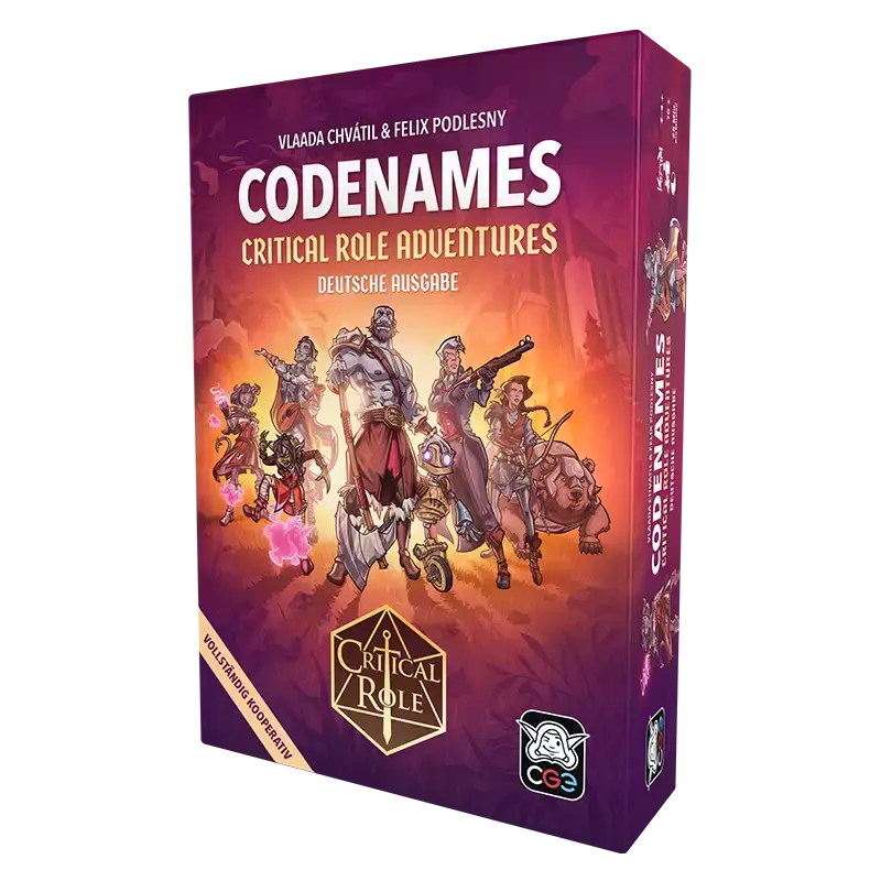 Codenames: Critical Role DEUTSCH