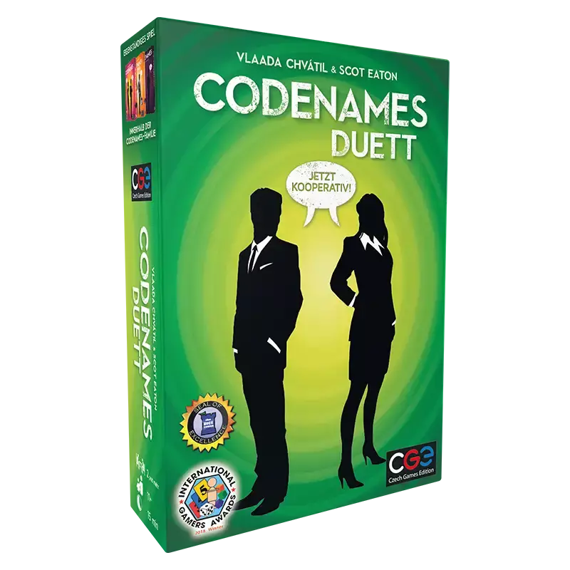 Codenames Duett DEUTSCH Erstauflage - mit minimalen Transportspuren