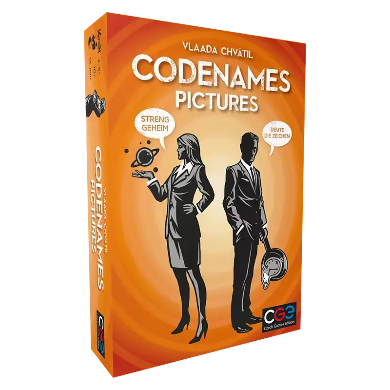 Codenames Pictures DEUTSCH Erstauflage - mit minimalen Transportspuren