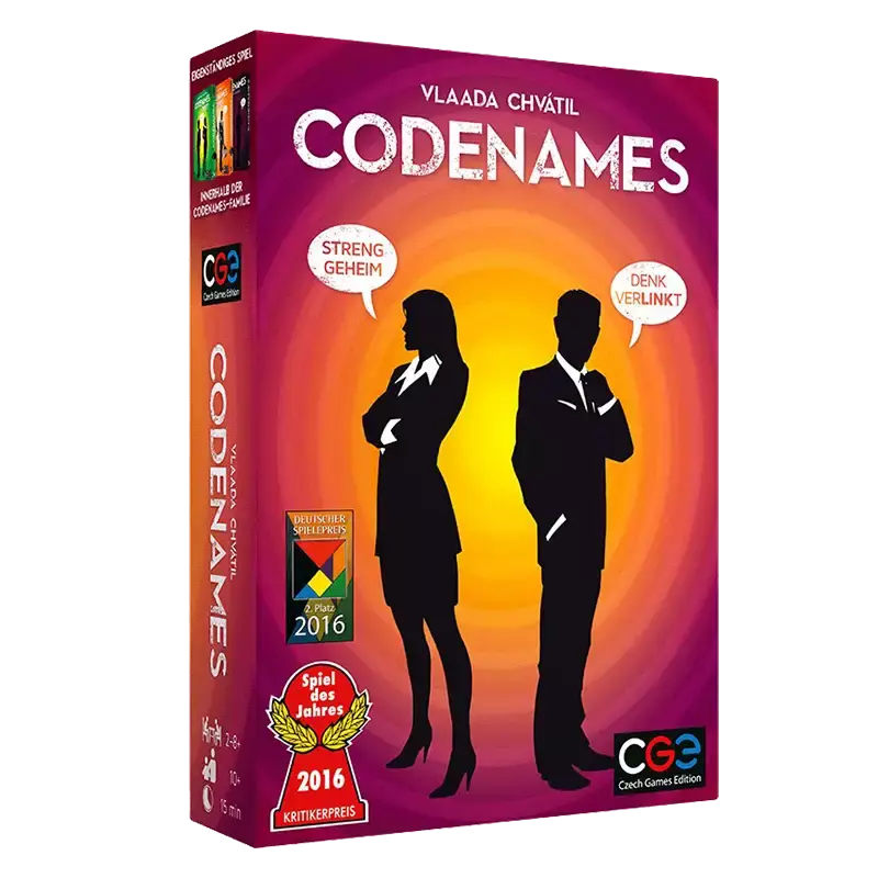 Codenames DEUTSCH Erstauflage - mit minimalen Transportspuren