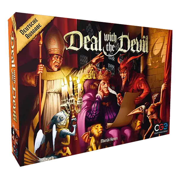 Deal with the Devil DEUTSCH - mit minimalen Transportspuren