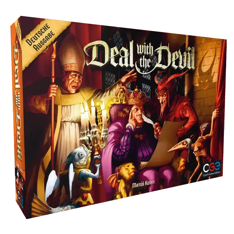 Deal with the Devil DEUTSCH - mit minimalen Transportspuren