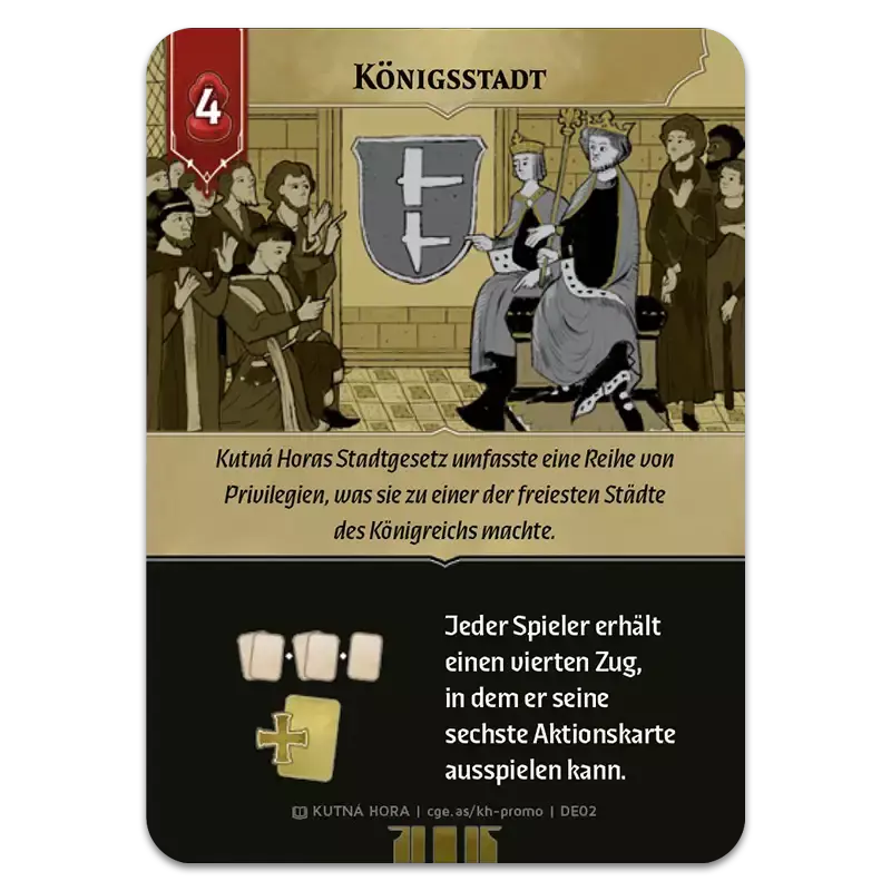 KUTNÁ HORA: Königsstadt-Karte PROMO