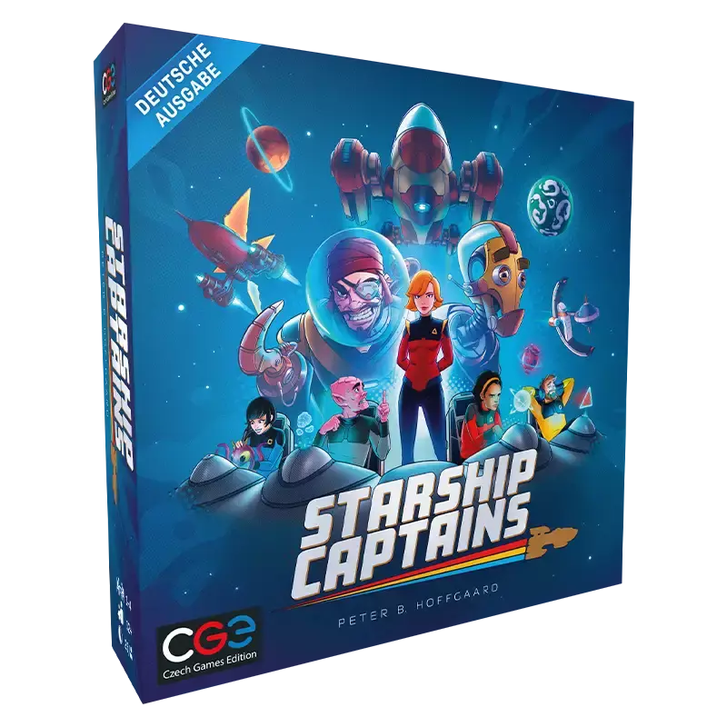 Starship Captains DEUTSCH - mit minimalen Transportspuren