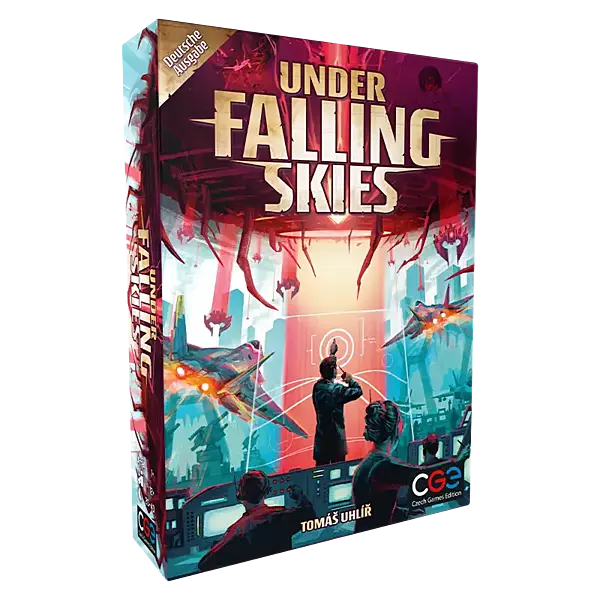 Under Falling Skies DEUTSCH - mit minimalem Transportspuren