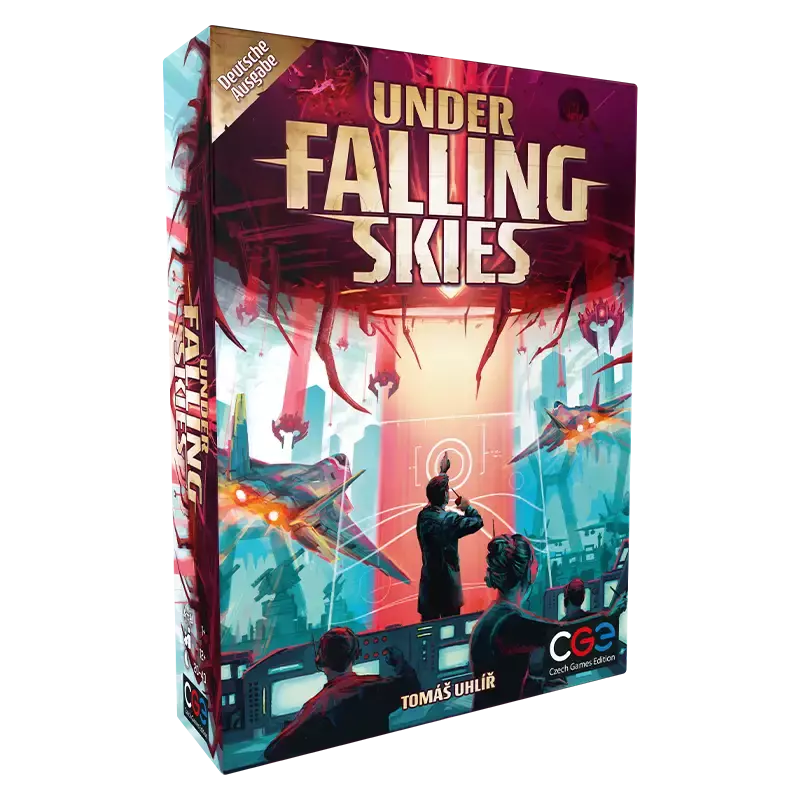 Under Falling Skies DEUTSCH - mit minimalem Transportspuren