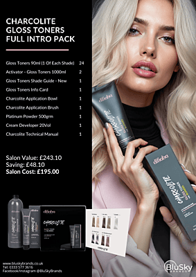Charcolite Gloss Toners Full Intro Pack Charcolite Gloss Toners Full Intro Pack