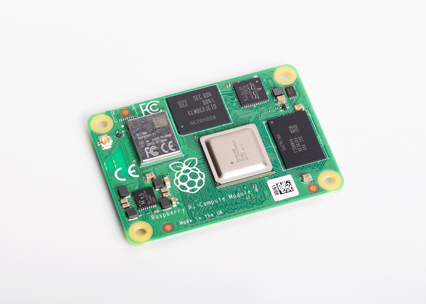 Raspberry Pi CM4 - CM4104032 - Wireless, 4GB RAM, 32GB eMMC