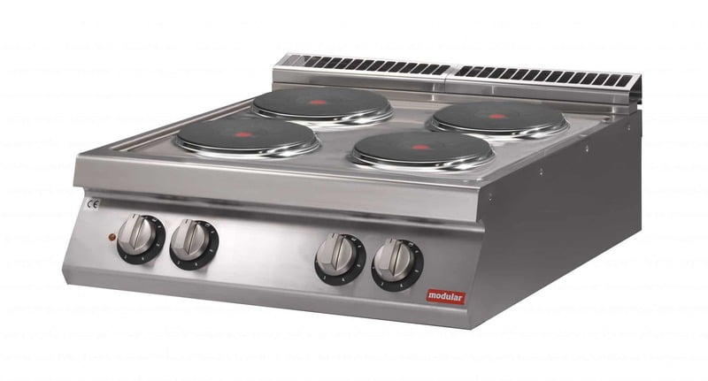 Cocina eléctrica de placa redonda sobremesa S.700 SV 78 PCE-T