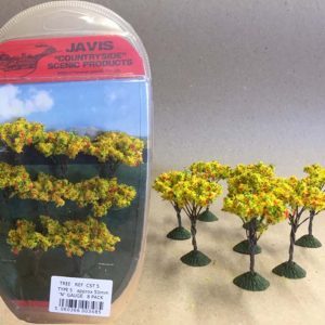 Javis - CST5 - COUNTRYSIDE TREES - 8 x 50mm N GAUGE