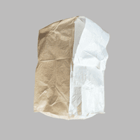 CULROND PP BLANC NL 70 X 70 X 140 CMS + FLAP 70 X 70 CMS