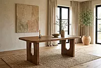 Nord Dining Table 220 Walnut