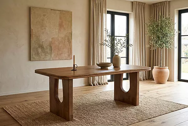 Nord Dining Table 260 Walnut