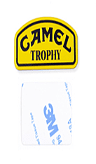 1/10 Metal Sticker Camel Trophy Badge Logo W/O Bracket For 1/10 RC Crawler Car
