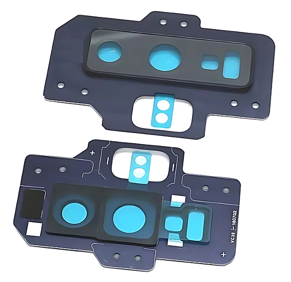 For Samsung Galaxy Note 9 - Replacement Camera Lens And Housing Cover With Adhesive - Blue